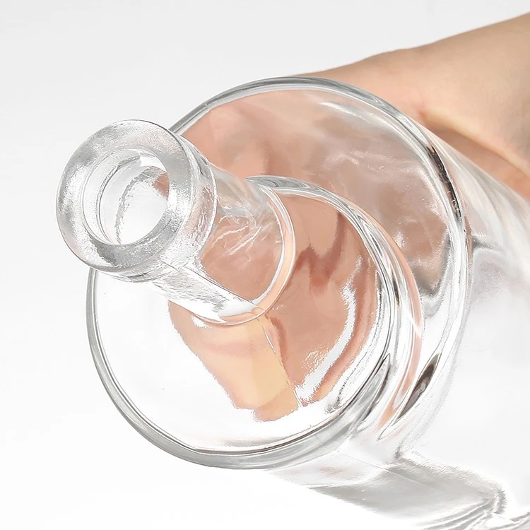 750ml glass whiskey bottles
