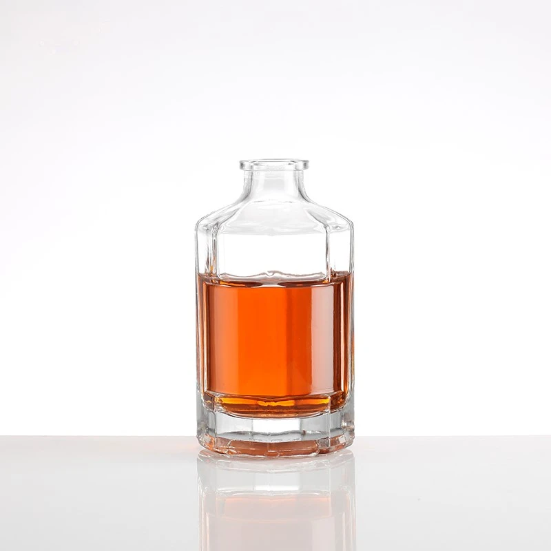 glass container for whiskey