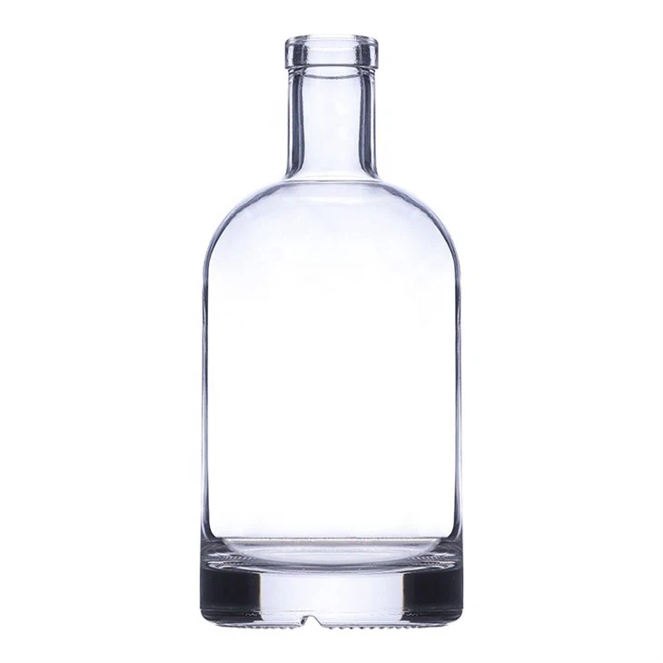 Competitive Price Cork Glass Bottle For Vodka