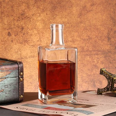750ml گلاس الکحل کی بوتلیں۔