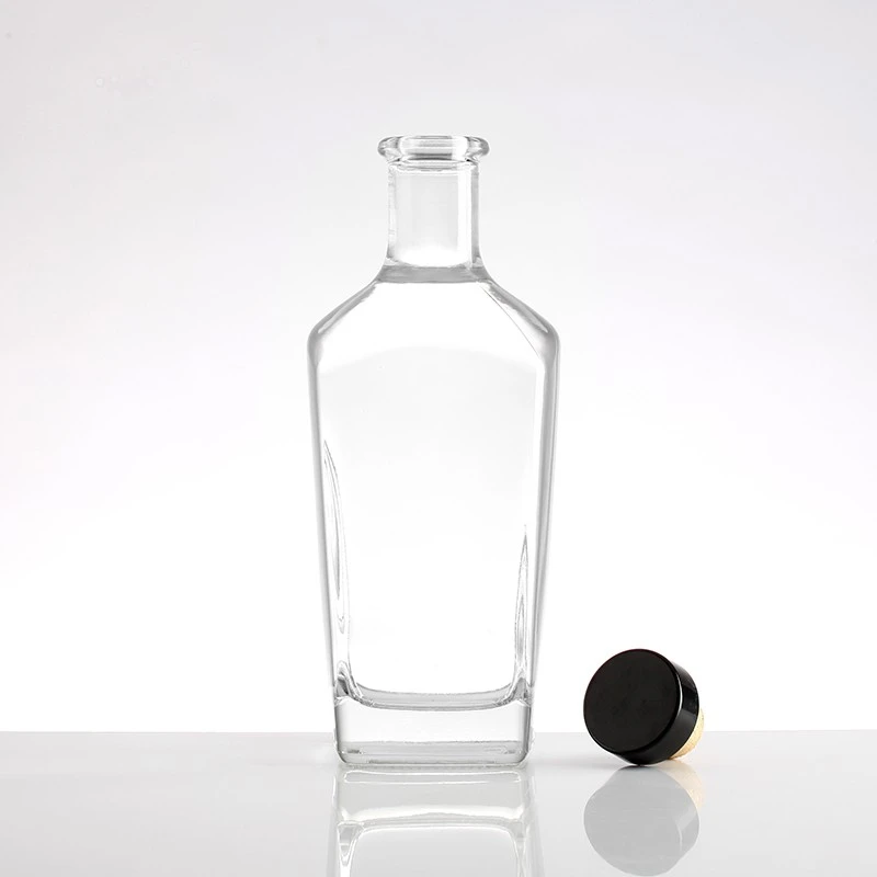 Custom Design 500ml Glass Bottle For Whiskey