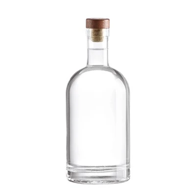 کارکس کے ساتھ 750ml خالی شراب کی بوتلیں۔