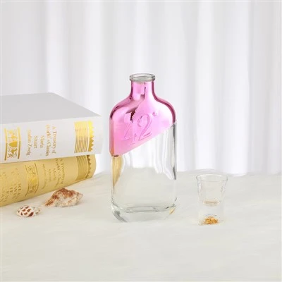 حسب ضرورت سیمی کلر پنک ہائی گریڈ بوتل 700ML