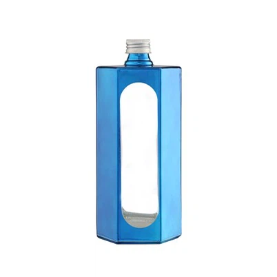 اسکوائر بلیو پینٹ پرنٹنگ 375ml شیشے کی بوتل